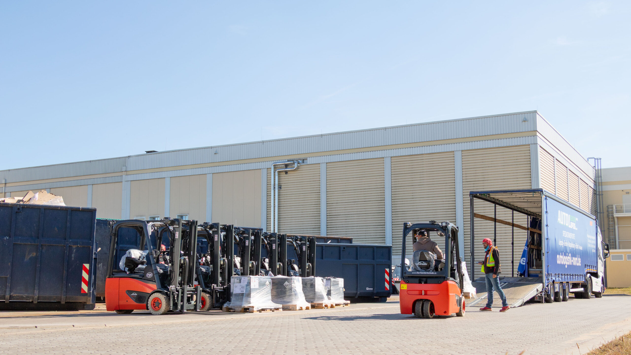 Dies ist nur ein kleiner Teil der ausgelieferten Geräte